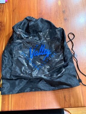 Lot of 2 nylon draw string bags